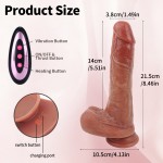7.87" 2 Young Fresh Dildo