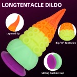 Monster Cock Monstropus Tentacled Silicone Dildo