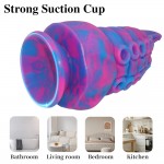 Monster Cock Blue-Purple Monstropus Tentacled Silicone Dildo