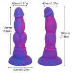 Monster Cock Big Knot Skin-Like Dildo