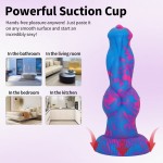 Monster Cock Tongues Licking Skin-Like Dildo 