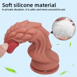 Monster Cock Intruder Dragon-Head Silicone Dildo