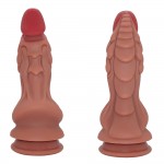 Monster Cock Intruder Dragon-Head Silicone Dildo