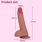 8.46" Mr.Sunshine The Fresh Dildo