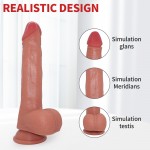 8.74" Mr.Sunshine The Smooth Skin Dildo