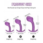 Adam 3 Size Silicone Unisex Prostate/Clitoris Anal Plug