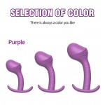 Adam 3 Size Silicone Unisex Prostate/Clitoris Anal Plug