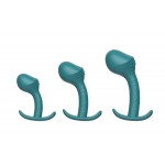 Adam 3 Size Silicone Unisex Prostate/Clitoris Anal Plug