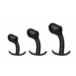 Adam 3 Size Silicone Unisex Prostate/Clitoris Anal Plug