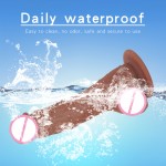 7.16" Mr.Sunshine The Simple 2 Skin Dildo
