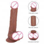 8.66" Mr.Sunshine The Simple 4 Skin Dildo