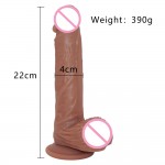 8.66" Mr.Sunshine The Simple 4 Skin Dildo