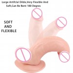 7.08" Mr.Vanilla Pink Mushroom Joy Dildo
