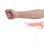 7.08" Mr.Vanilla Pink Mushroom Joy Dildo