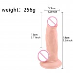 7.08" Mr.Vanilla Pink Mushroom Joy Dildo