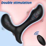 Alan Wireless Control Anal/Clitoris Dual Stimulator