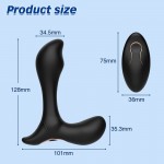 Alan Wireless Control Anal/Clitoris Dual Stimulator