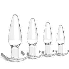 Hanna Clear TPE Anal Plugs S-XL