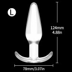 Hanna Clear TPE Anal Plugs S-XL