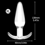Hanna Clear TPE Anal Plugs S-XL