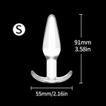 Hanna Clear TPE Anal Plugs S-XL
