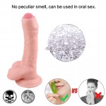 6.88"/8.07" Mr.Vanilla Foreskin 2 Sizes Dildo