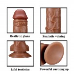7.87" MR. Chocolate Movie Star Dildo