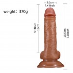 7.34" Mr.Chocolate The Trainer Dildo