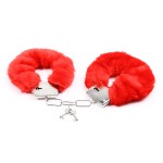 Concept Fluffy Ankle and Hand Cuff Set