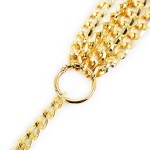 Concept Neck to Wrist BDSM Metal Detachable Cuff Set