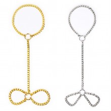 Concept Neck to Wrist BDSM Metal Detachable Cuff Set
