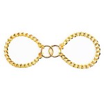 Concept Metal Chain Wrist Cuff Set