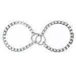Concept Metal Chain Wrist Cuff Set