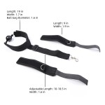 Concept  Scandal Breathable Ball Gag with Cuffs