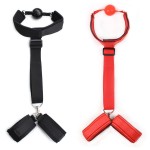 Concept  Scandal Breathable Ball Gag with Cuffs