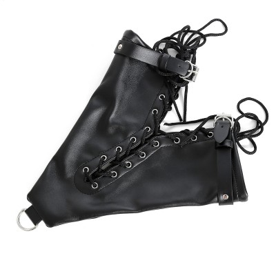 Concept Hangable BDSM Polyurethane Wrist and Hand Cuff