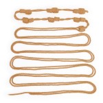 Pre-Tied Knots 25ft Bondage Ropes Multi-Colors