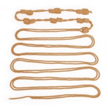 Pre-Tied Knots 25ft Bondage Ropes Multi-Colors