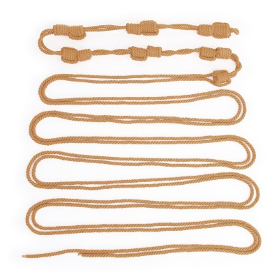 Pre-Tied Knots 25ft Bondage Ropes Multi-Colors