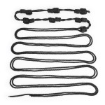 Pre-Tied Knots 25ft Bondage Ropes Multi-Colors