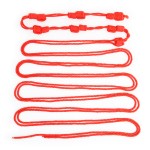 Pre-Tied Knots 25ft Bondage Ropes Multi-Colors