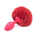 Bunny Tail Silicone Anal Plug