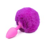 Bunny Tail Silicone Anal Plug