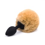 Bunny Tail Silicone Anal Plug