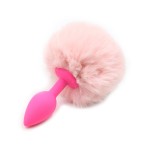 Bunny Tail Silicone Anal Plug