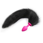 Color Fox-Brush Anal Plug