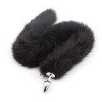 Long Fox-Brush Anal Plug