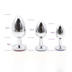 Light Diamond Anal Plugs S-L
