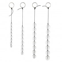 Glass Beads Anal Plug