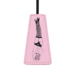 Pink Kitty Crop with Feather Tickler 